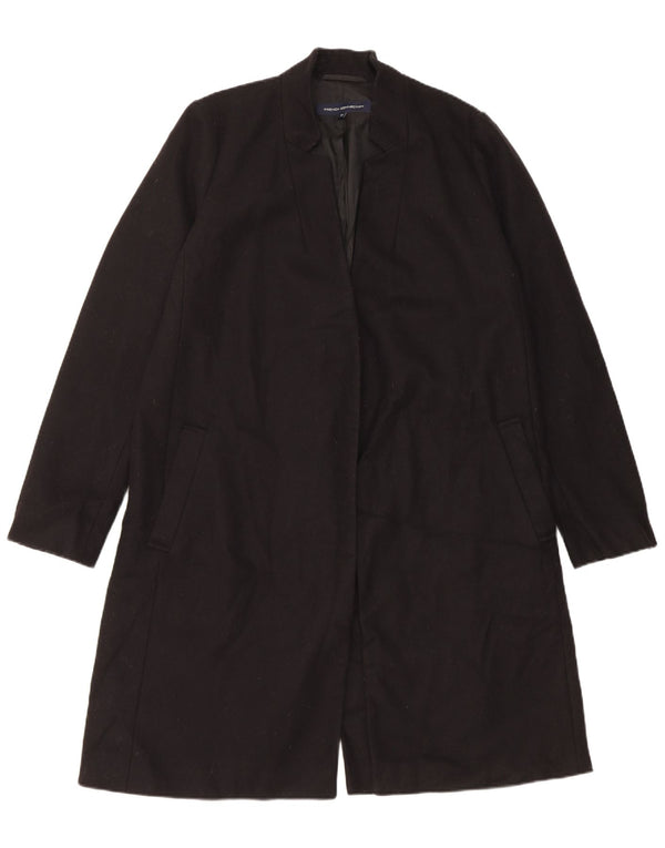 Cappotto oversize da donna French Connection UK 12 Lana nera media