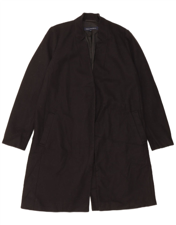Cappotto oversize da donna French Connection UK 12 Lana nera media