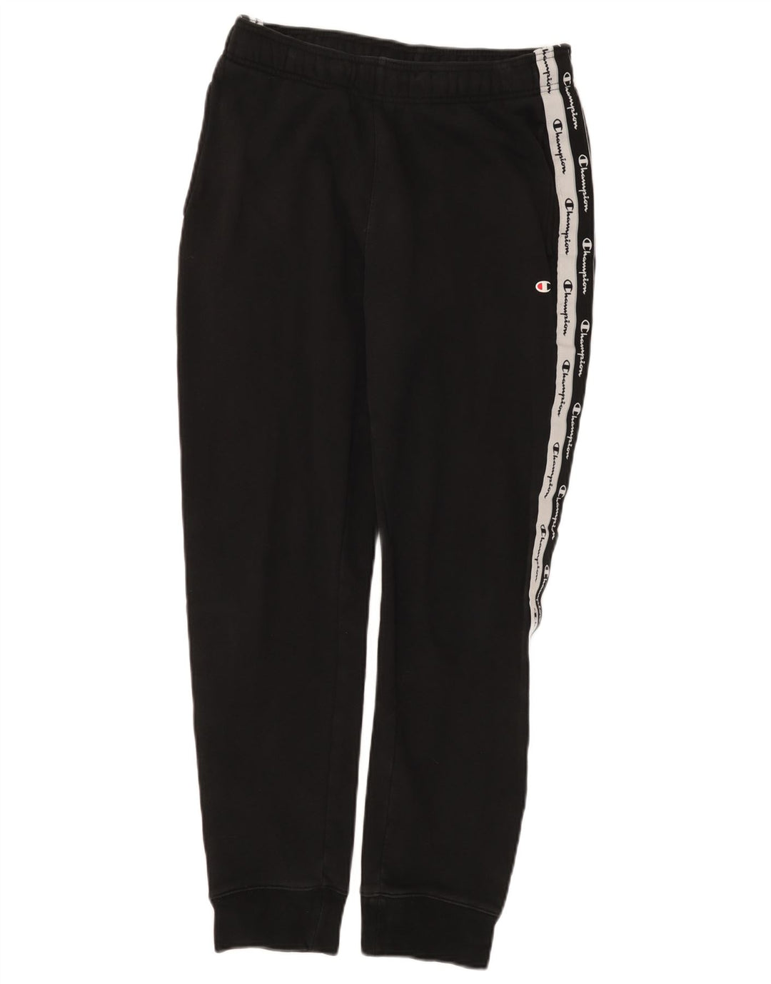Pantaloni da tuta con grafica da uomo Champion Joggers piccoli neri