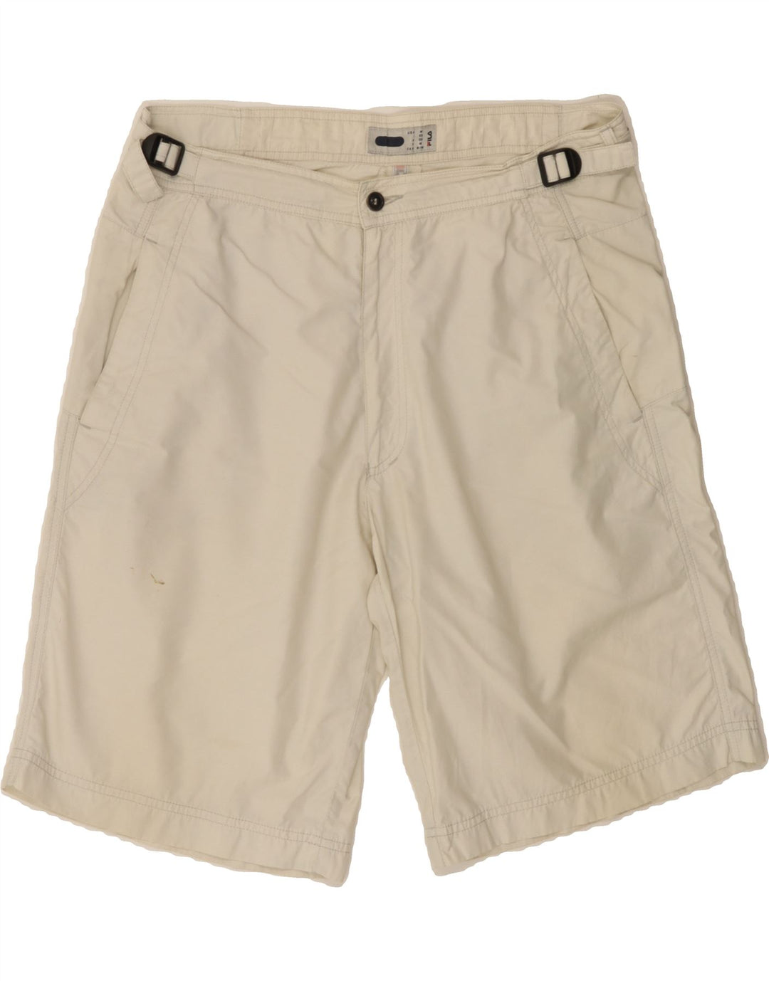FILA Mens Chino Shorts Medium W32 White Vintage Fila and Second-Hand Fila from Messina Hembry 