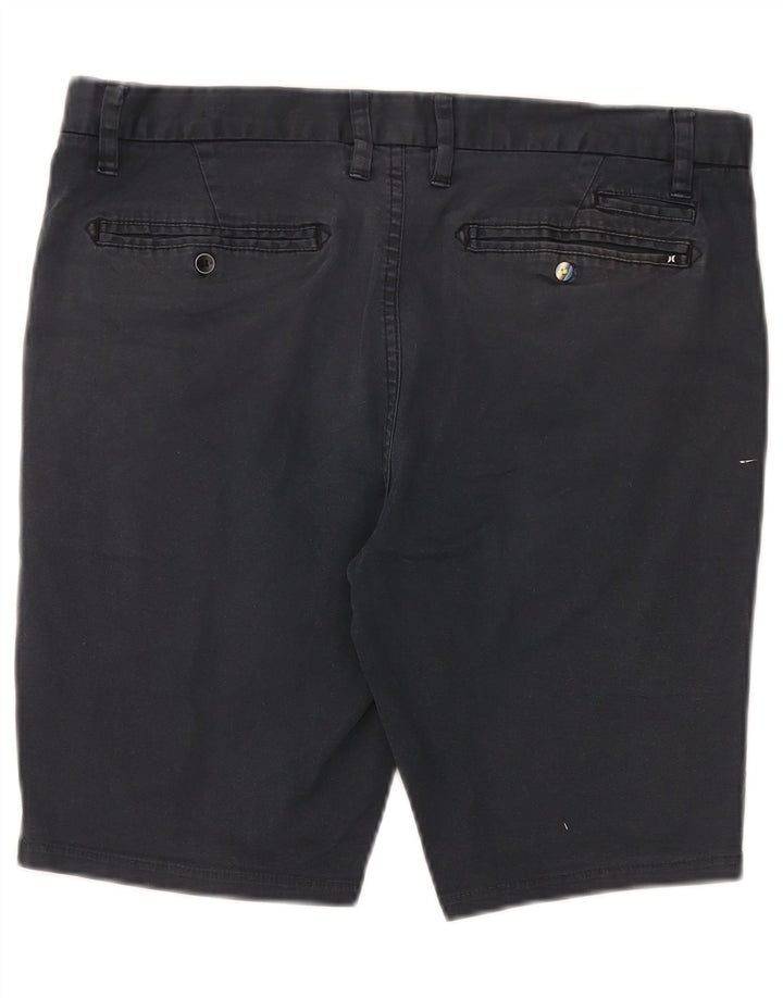 Pantaloncini chino da uomo Hurley W33 cotone blu navy medio
