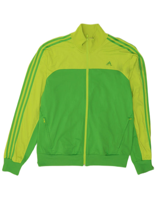 Giacca da uomo Adidas Regular Fit Tuta XL Verde Colourblock Sports
