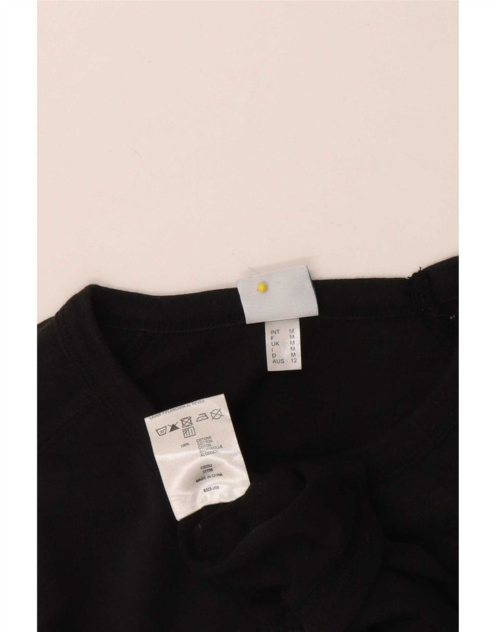 T-shirt grafica da uomo Arena Top in cotone nero medio