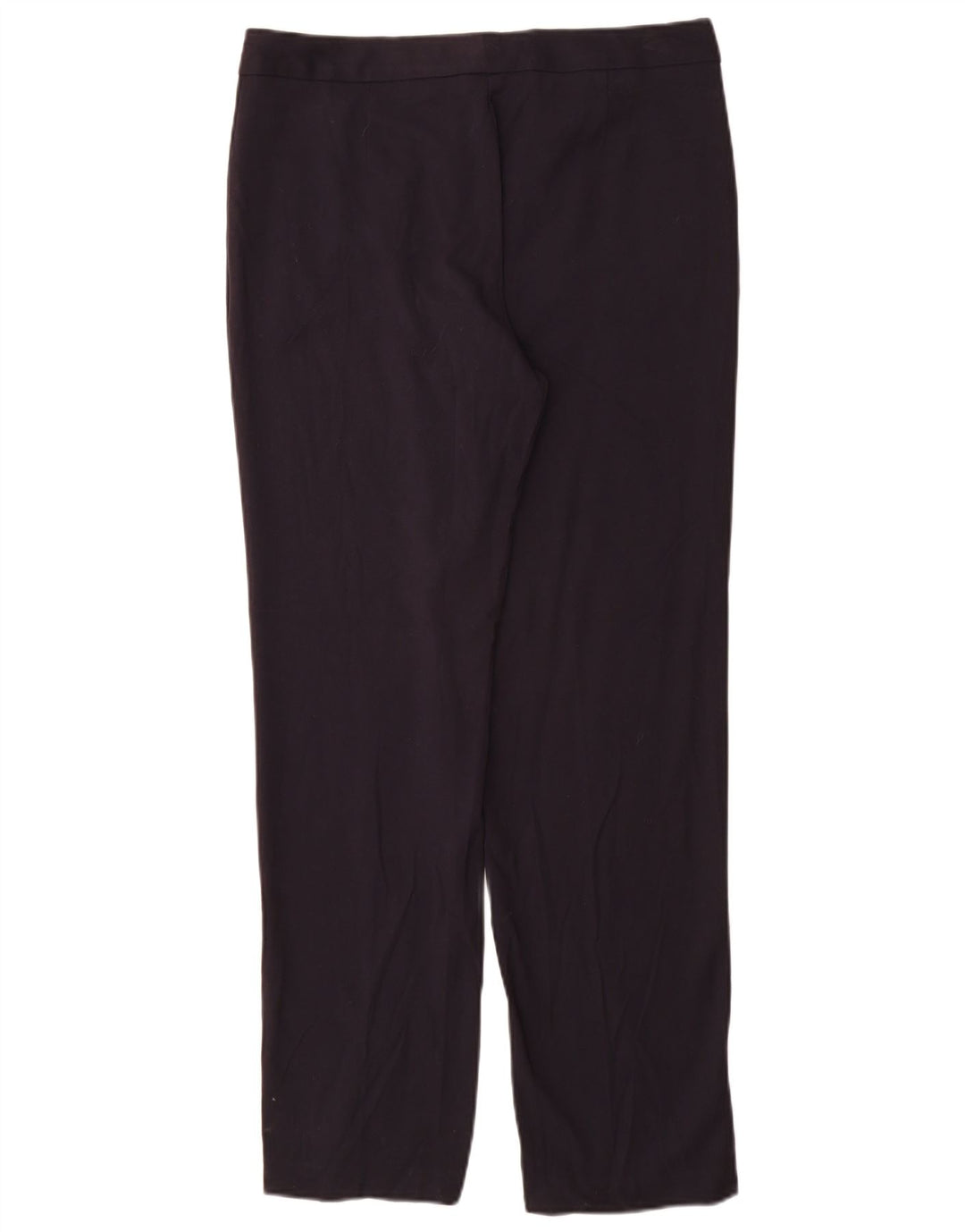 Pantaloni da abito da donna Marks & Spencer UK 12 Medium W32 L31 Blu Navy