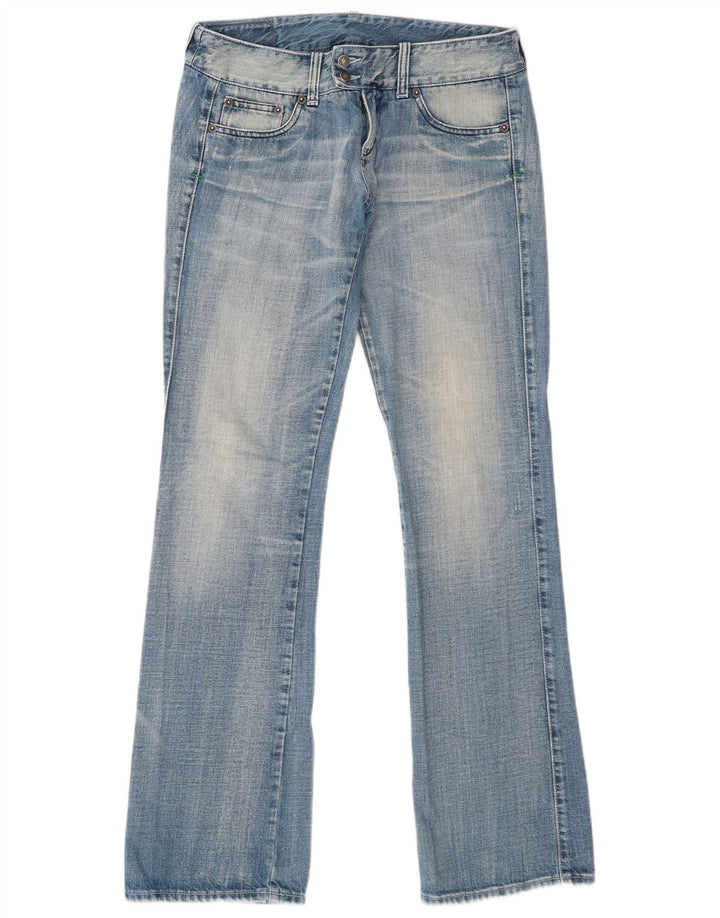 Jeans Bootcut da donna Benetton W28 L33 Blu