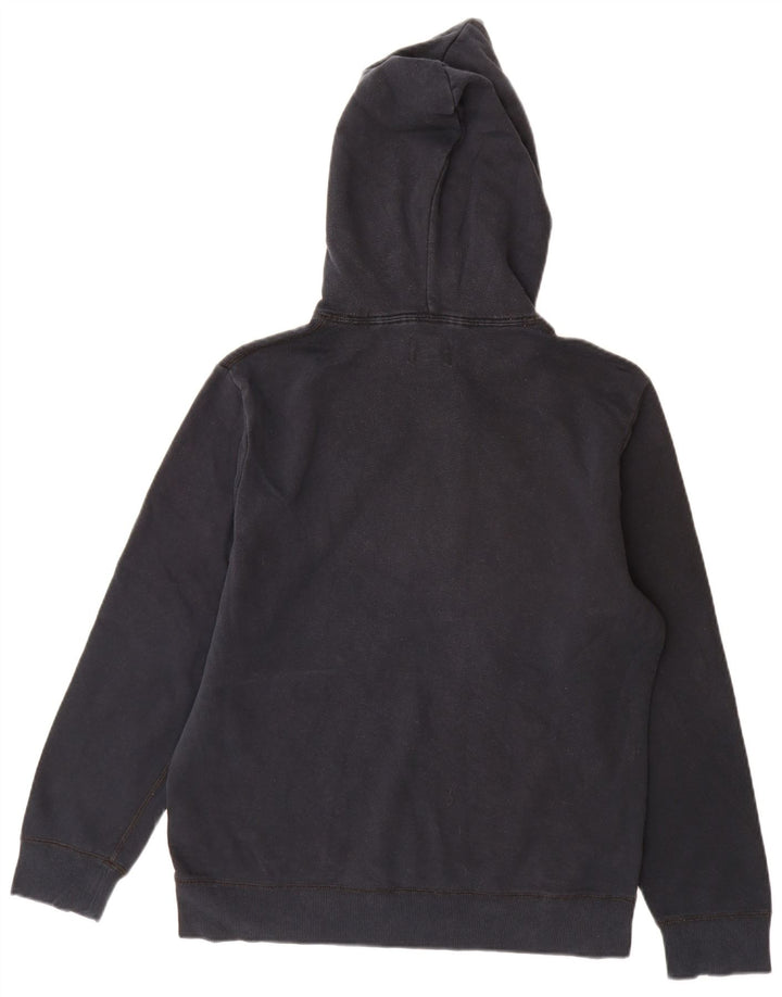Felpa con cappuccio da uomo Converse piccola in cotone blu navy
