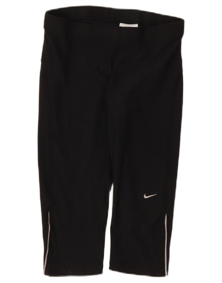 Leggings Nike Capri da donna UK 10/12 poliestere nero medio