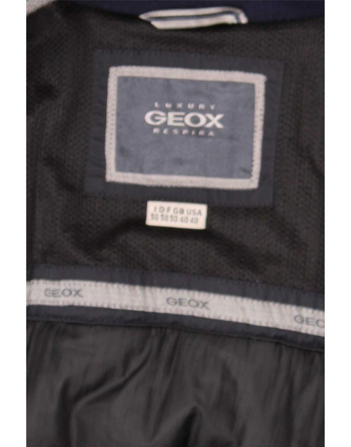 Geox Giacca imbottita Respira da uomo UK 40 Large Nera
