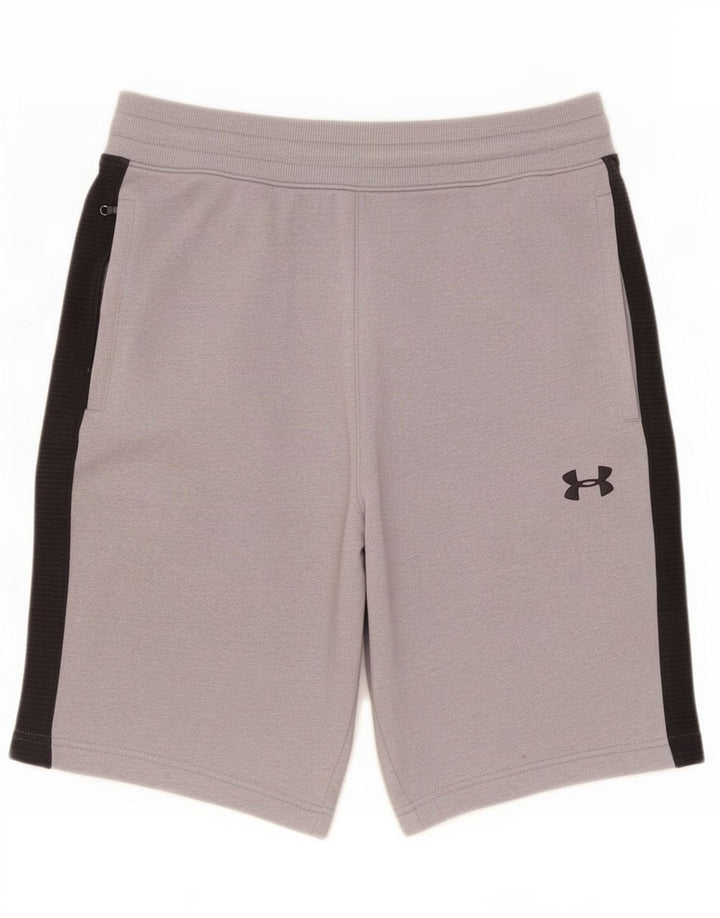 Pantaloncini sportivi da uomo Under Armour Large Grey Colourblock