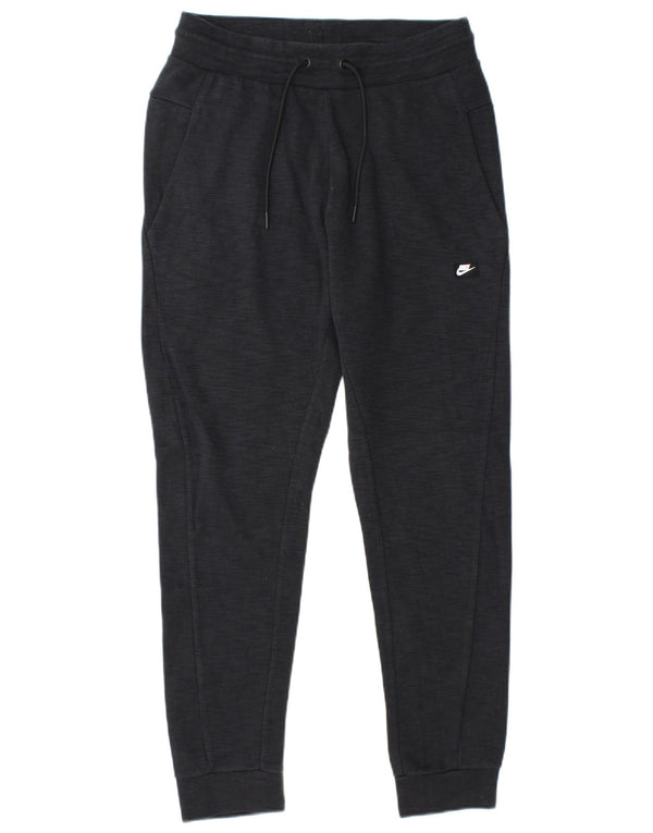 Nike Mens Tracksuit Trousers Joggers Medium  Black Flecked Cotton