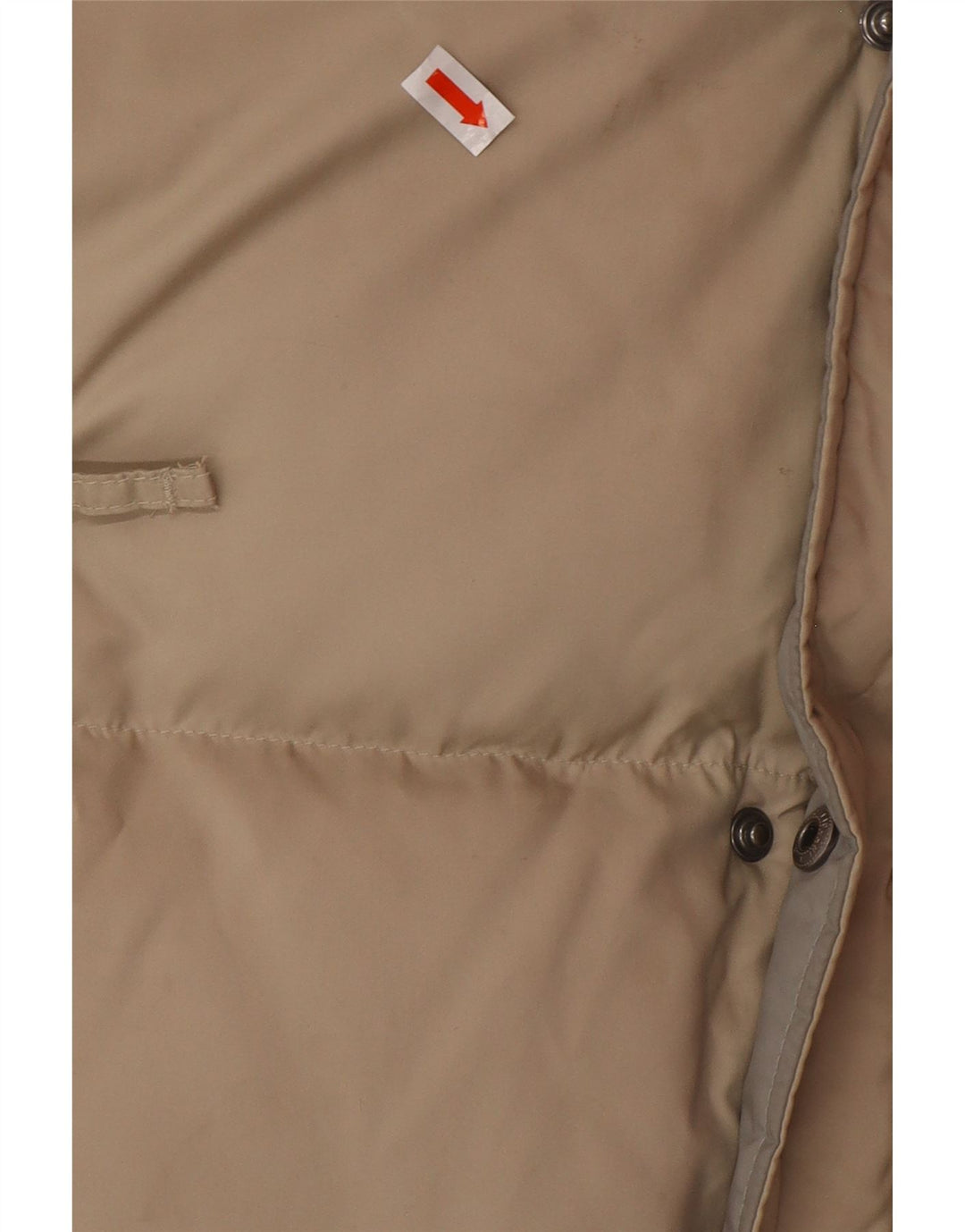 Giacca imbottita con cappuccio da uomo FILA UK 38 Poliestere beige medio