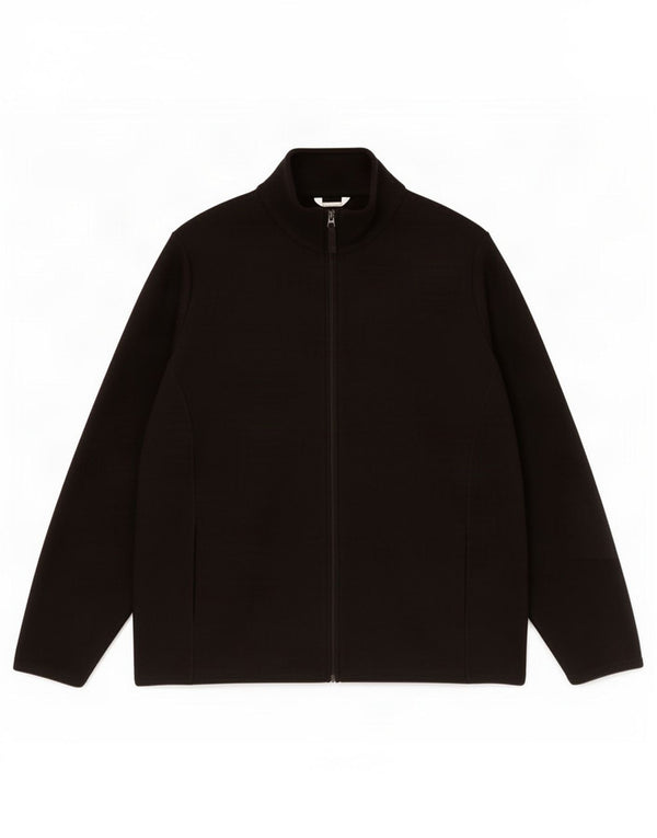Giacca in pile oversize da donna Marks & Spencer UK 24 4XL Poliestere nero