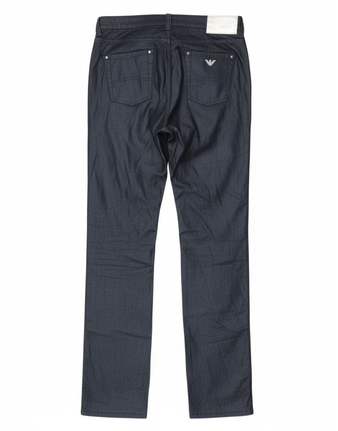 Jeans slim da donna Armani W29 L32 cotone blu navy