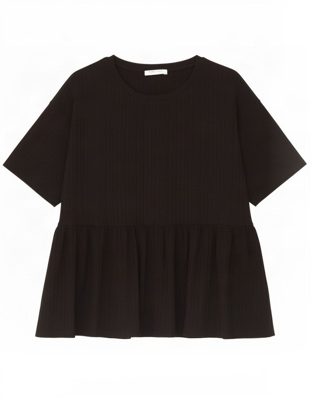Top Zara Trafaluc da donna, camicetta UK 16 grande, nero