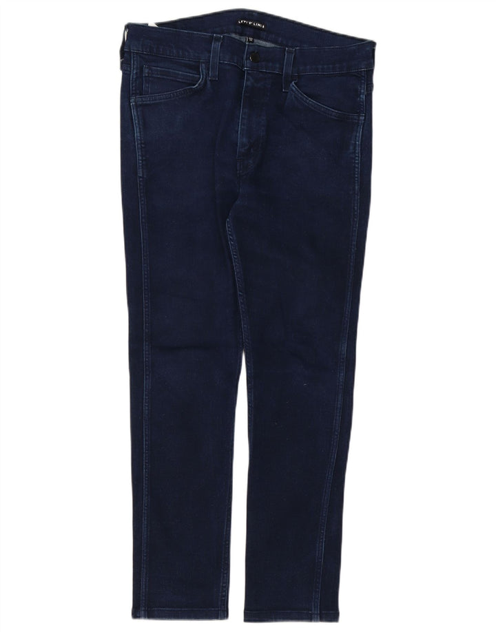 Jeans slim da donna Levi's W32 L26 cotone blu navy