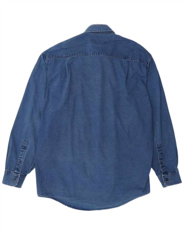 Camicia in denim da uomo Armata Di Mare IT 54 XL Blu