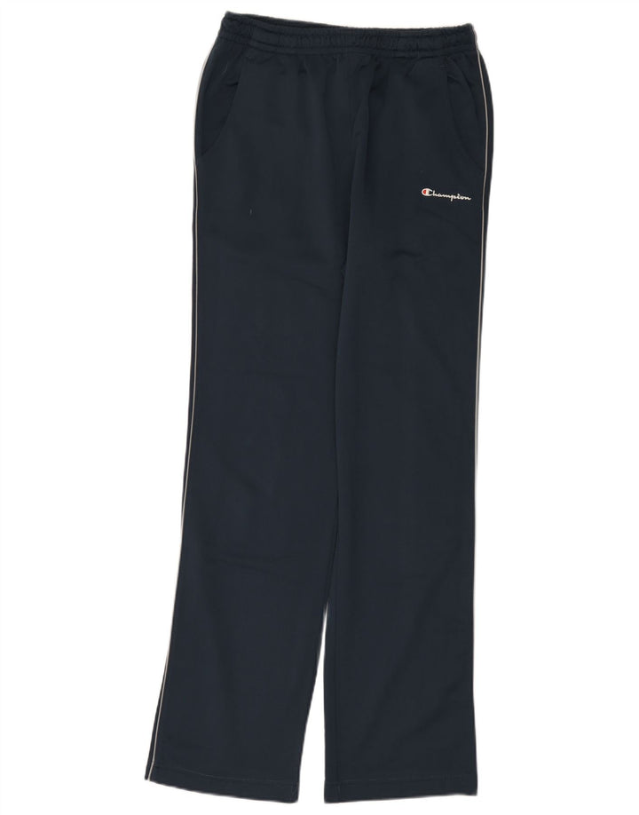 Pantaloni da tuta da uomo Champion piccoli in poliestere blu navy