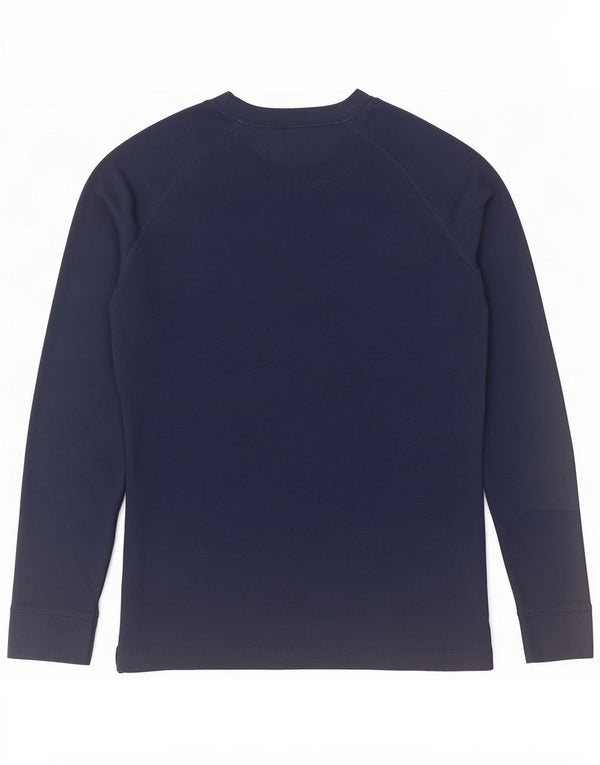 Top da donna a manica lunga Mountain Warehouse UK 12 medio poliestere blu navy