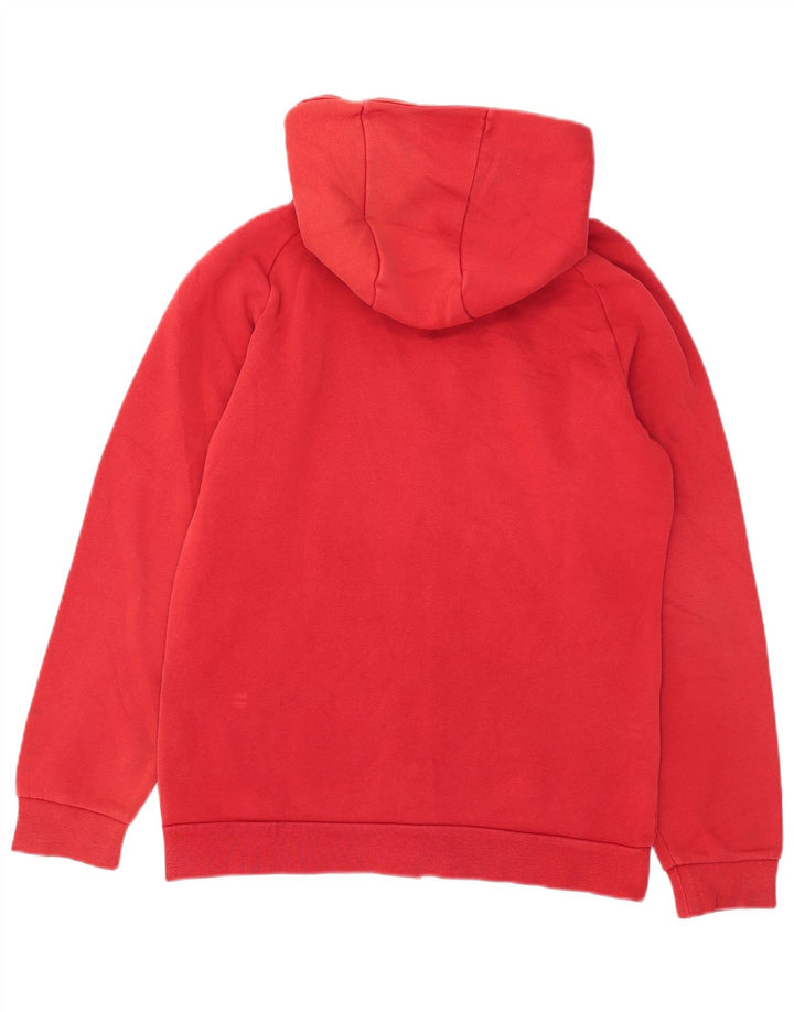 Felpa con cappuccio e zip Jordan da uomo piccola in cotone rosso