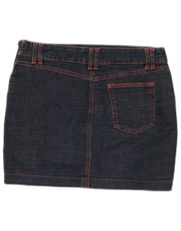 Patrizia Pepe Minigonna in denim da donna a vita bassa IT 42 Media W30 Blu