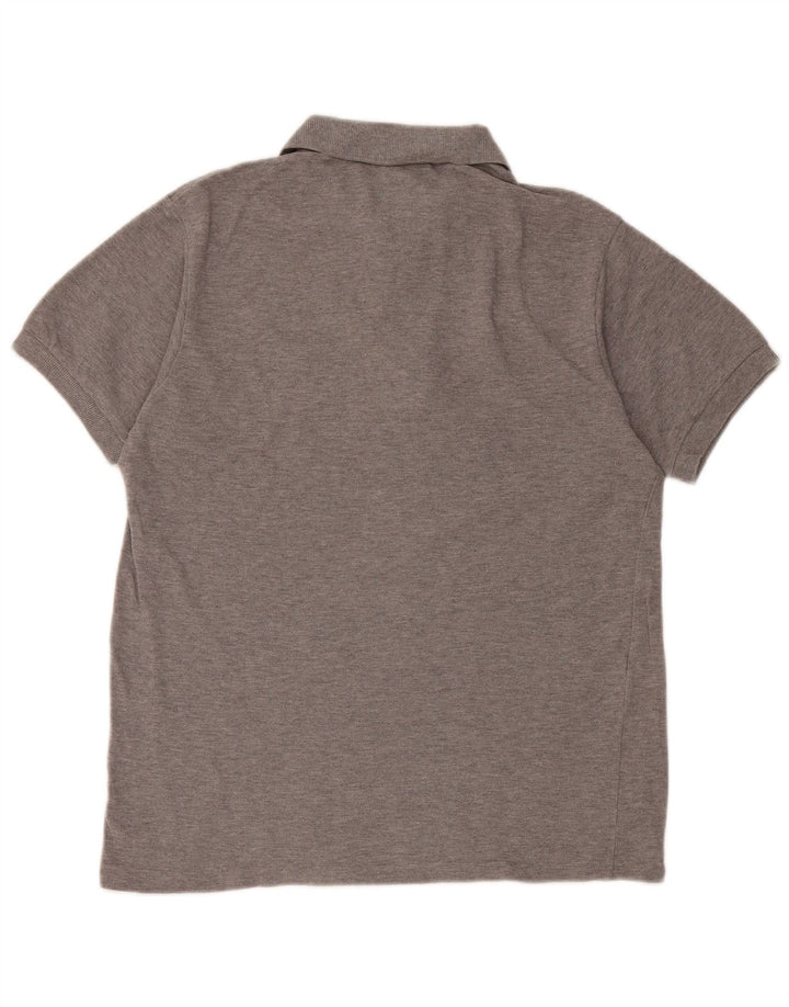 Polo da uomo Lacoste taglia 3 piccola in cotone grigio