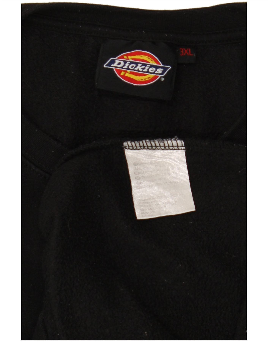 DICKIES Felpa da uomo Maglione 3XL Cotone nero