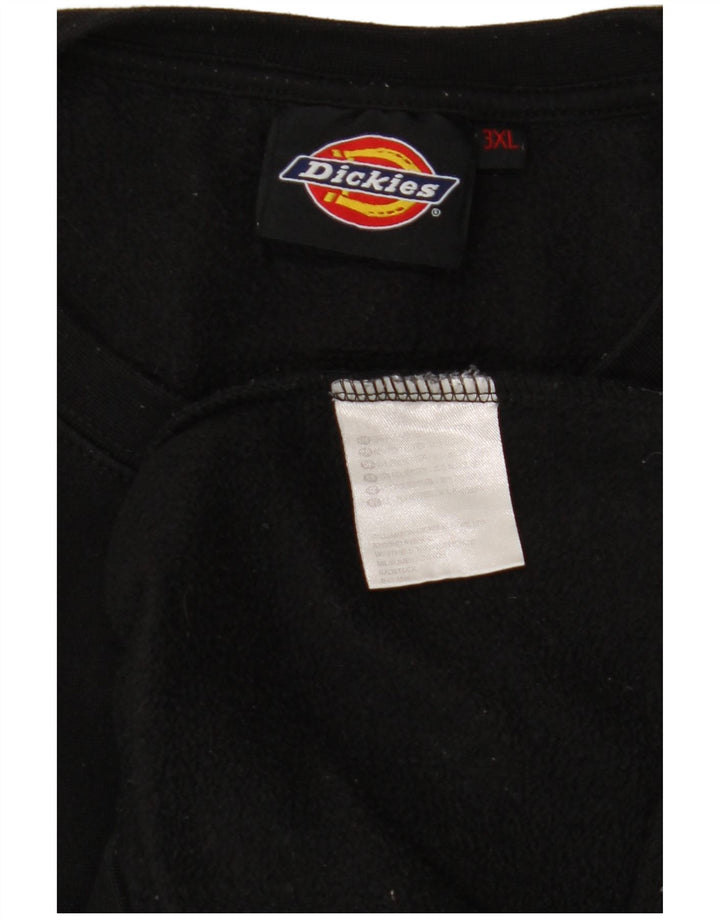 DICKIES Felpa da uomo Maglione 3XL Cotone nero