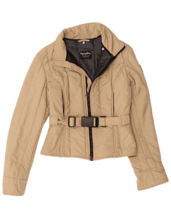 Giacca imbottita da donna Refrigiwear UK 16 Large Beige