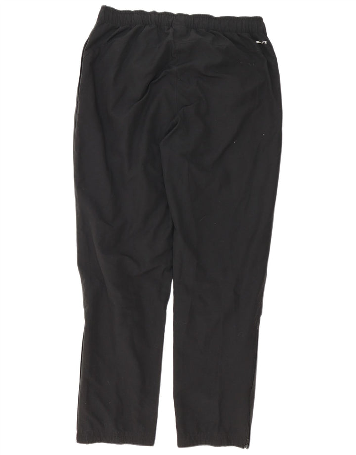 Pantaloni da tuta ADIDAS Climalite da uomo grandi in poliestere nero