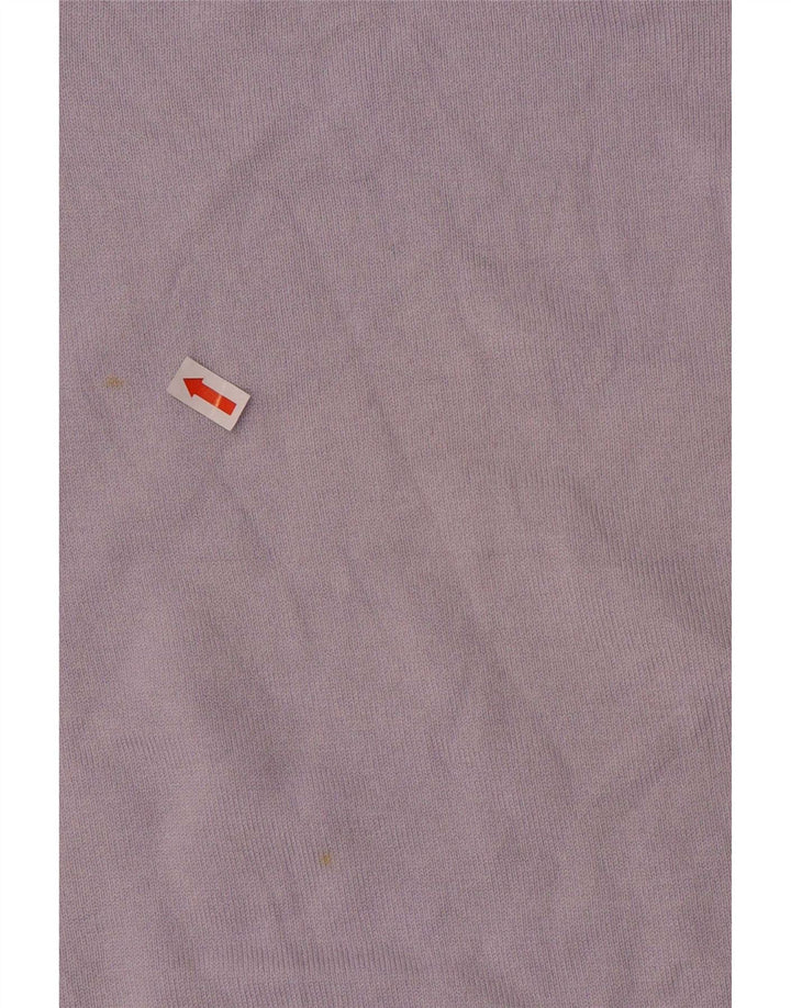 Marks & Spencer Maglione da uomo con scollo a V autografo grande in cotone blu