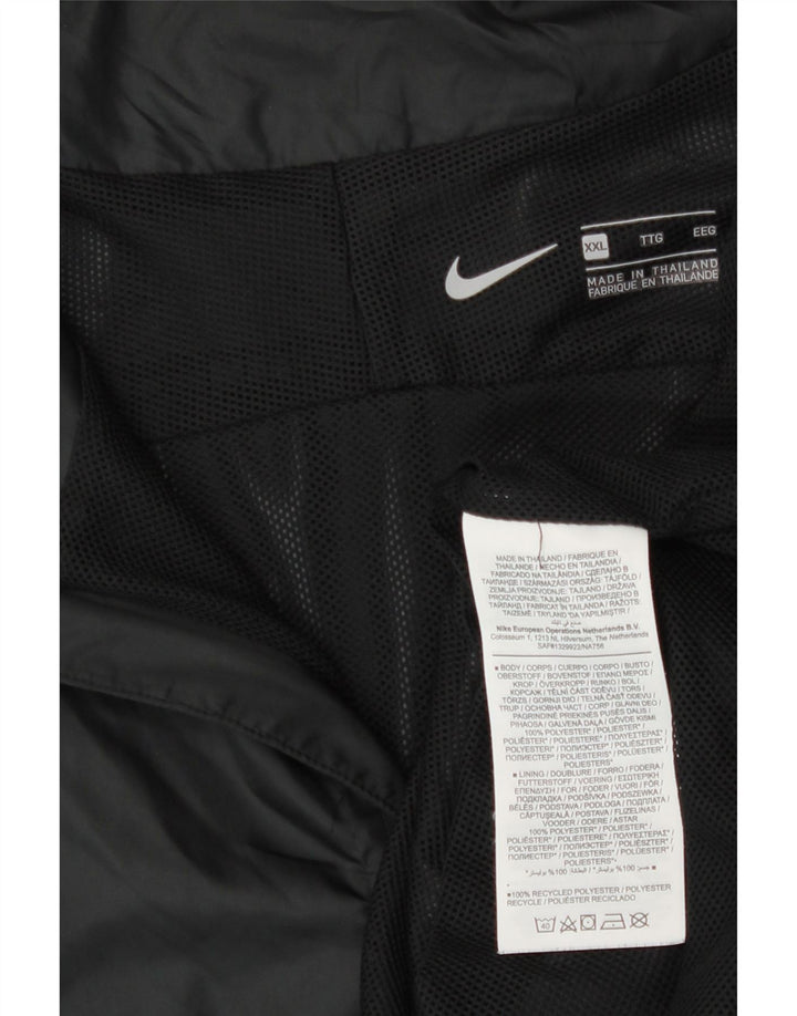 Giacca superiore della tuta pullover da uomo Nike 2XL poliestere nero