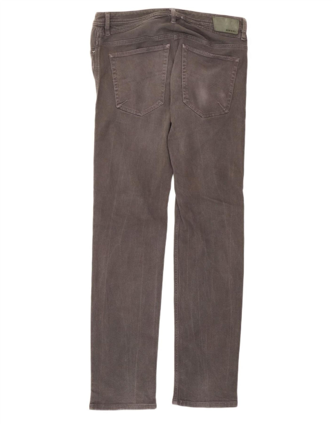 Jeans slim da uomo Diesel W36 L34 cotone grigio