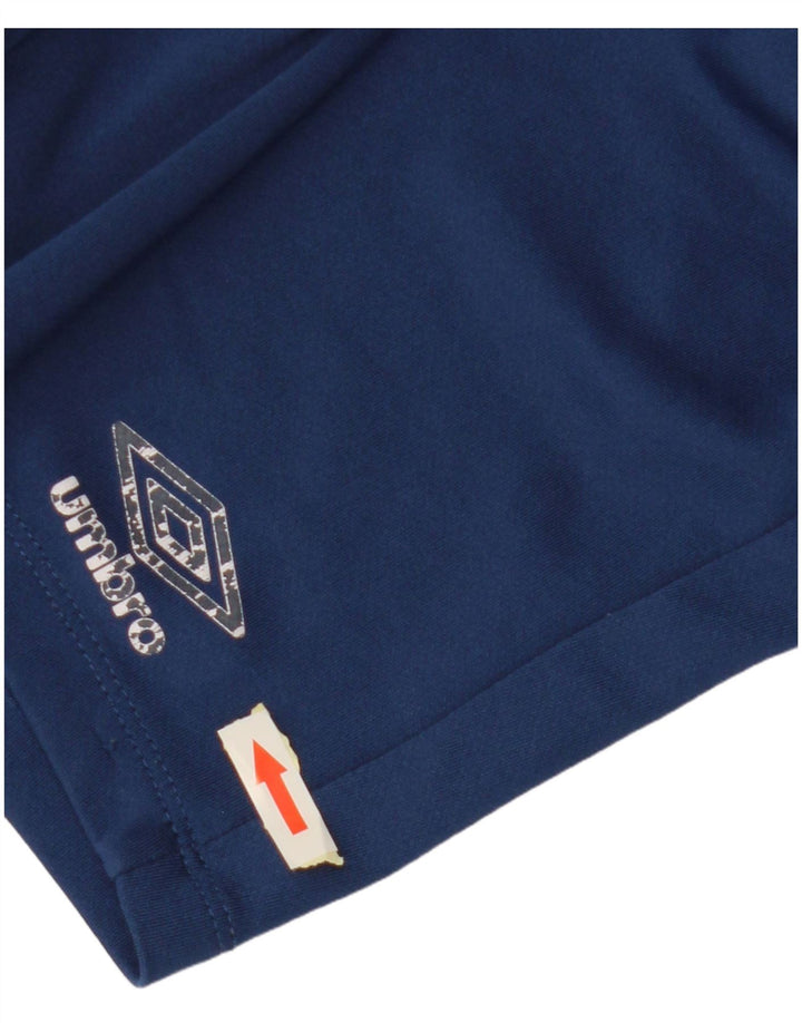 Pantaloncini sportivi da bambino UMBRO 9-10 anni medio blu navy