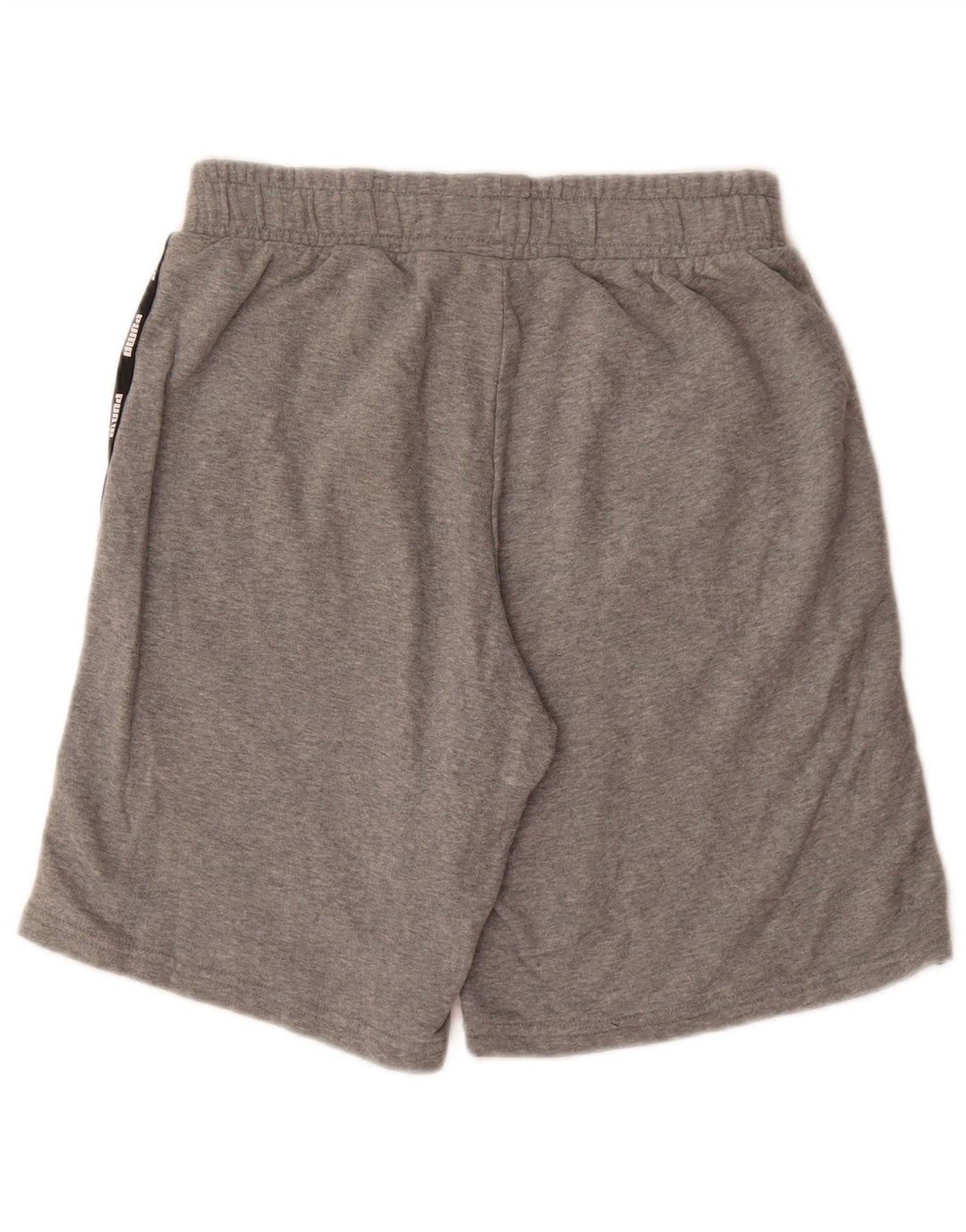 Pantaloncini sportivi con grafica PUMA da uomo piccoli in cotone grigio