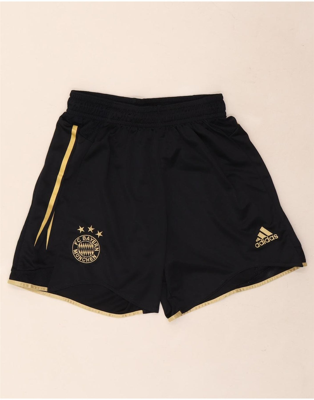 Pantaloncini sportivi Adidas da uomo FC Bayern Munchen medio poliestere nero