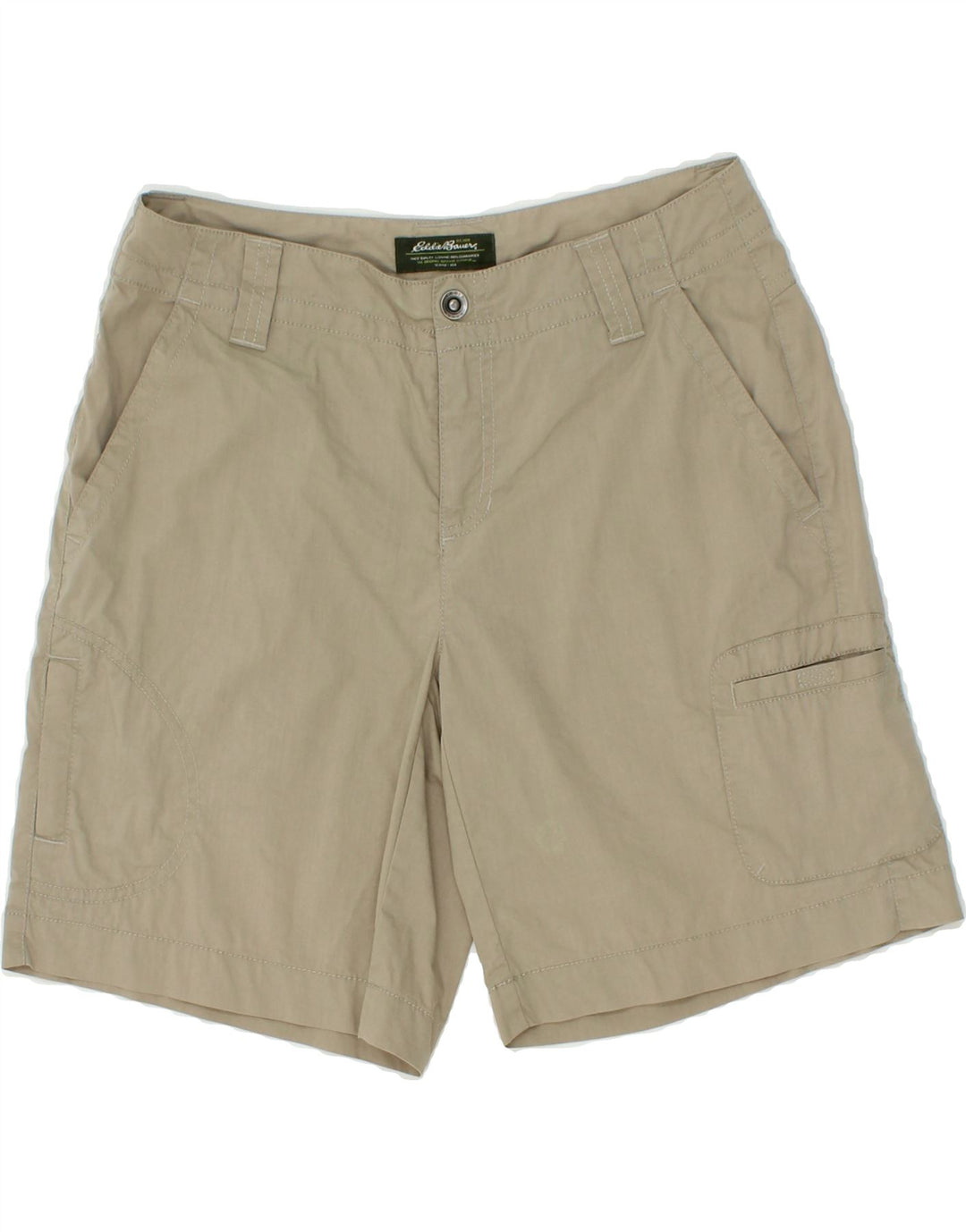 EDDIE BAUER Womens Cargo Shorts US 2 XS W26 Beige Cotton Vintage Eddie Bauer and Second-Hand Eddie Bauer from Messina Hembry 