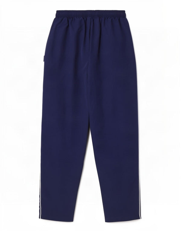 Pantaloni da tuta da uomo Adidas Large in poliestere blu navy