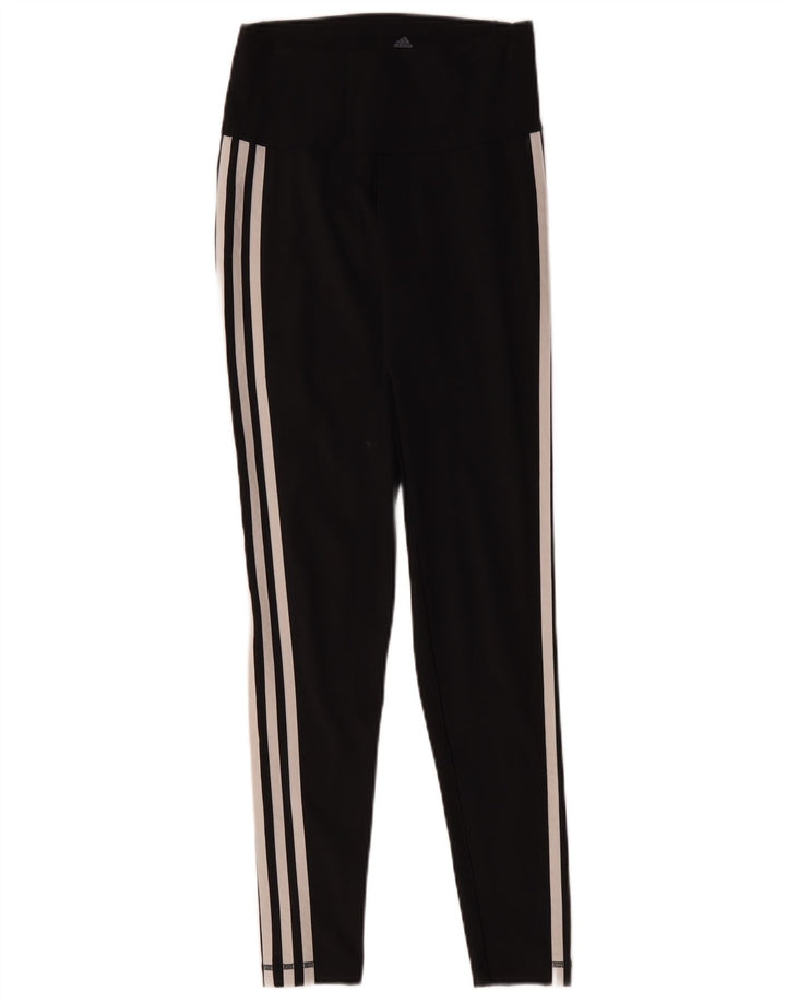 Leggings Adidas Donna UK 12/14 Medio Nero