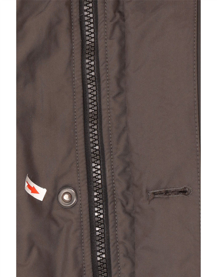 Giubbotto bomber da uomo Refrigiwear UK 44 2XL Nylon color block grigio