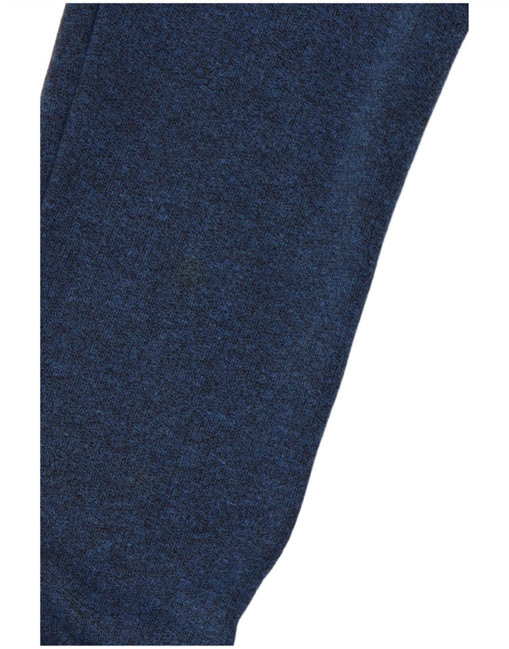 Felpa con cappuccio grafica da uomo SUPERDRY XS blu poliestere