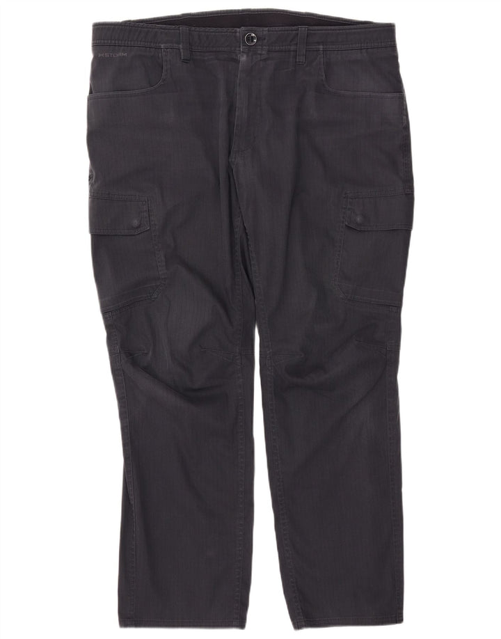 Pantaloni cargo dritti da uomo Under Armour W42 L32 Blu Navy