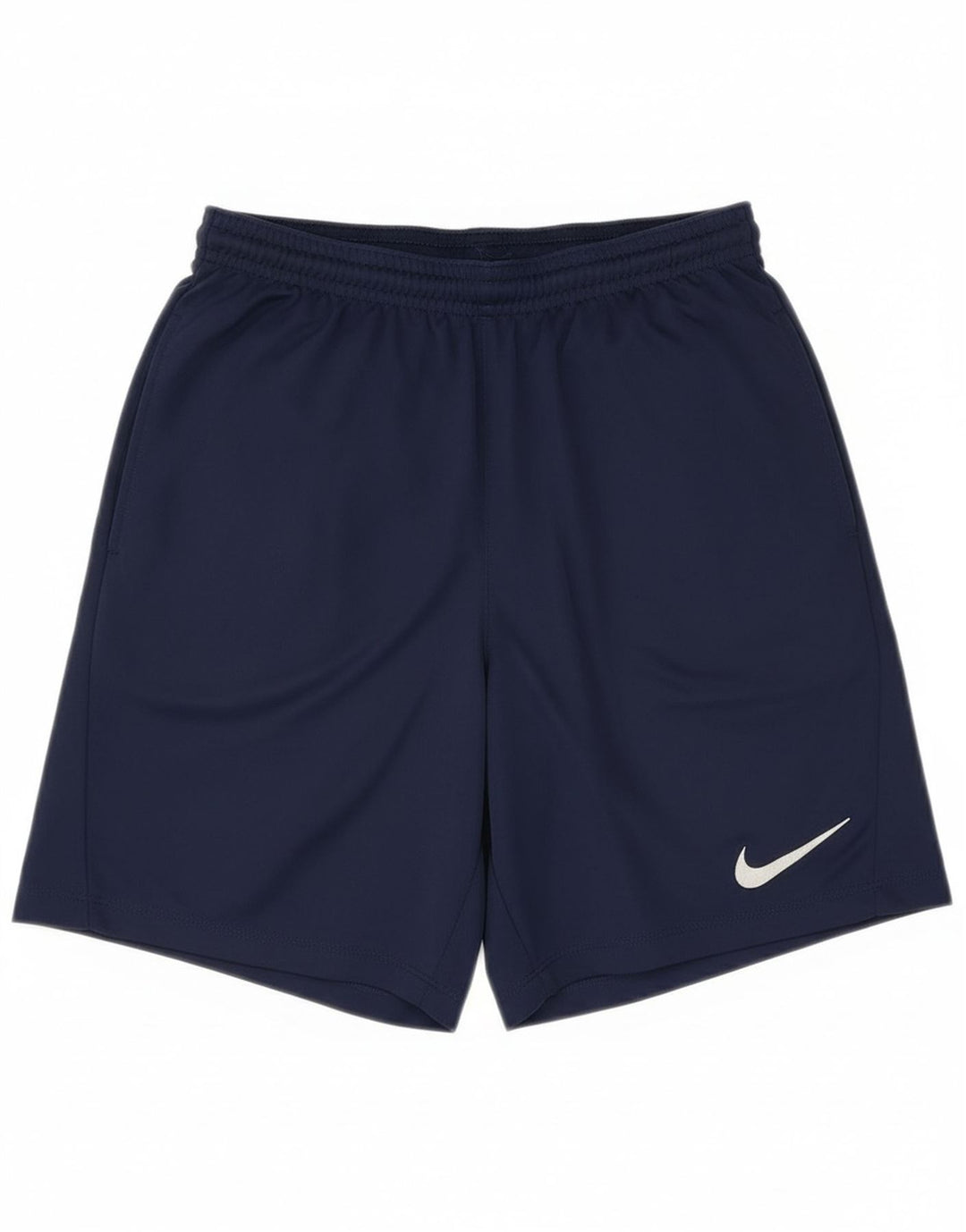 Pantaloncini sportivi Nike Dri Fit Slim Fit da uomo, piccoli, in poliestere blu navy