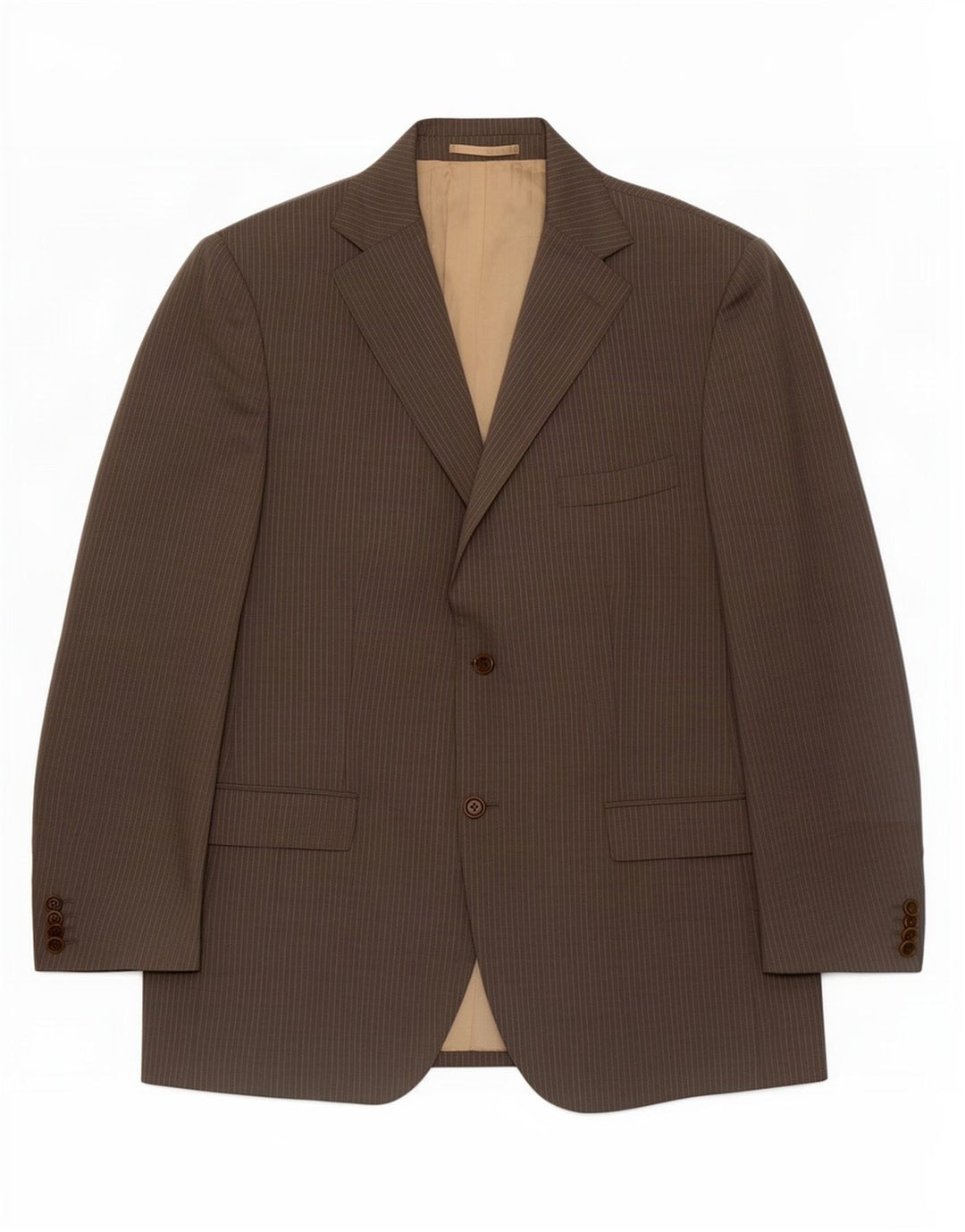 Giacca blazer da uomo a 2 bottoni Massimo Dutti EU 54 XL lana gessata grigia