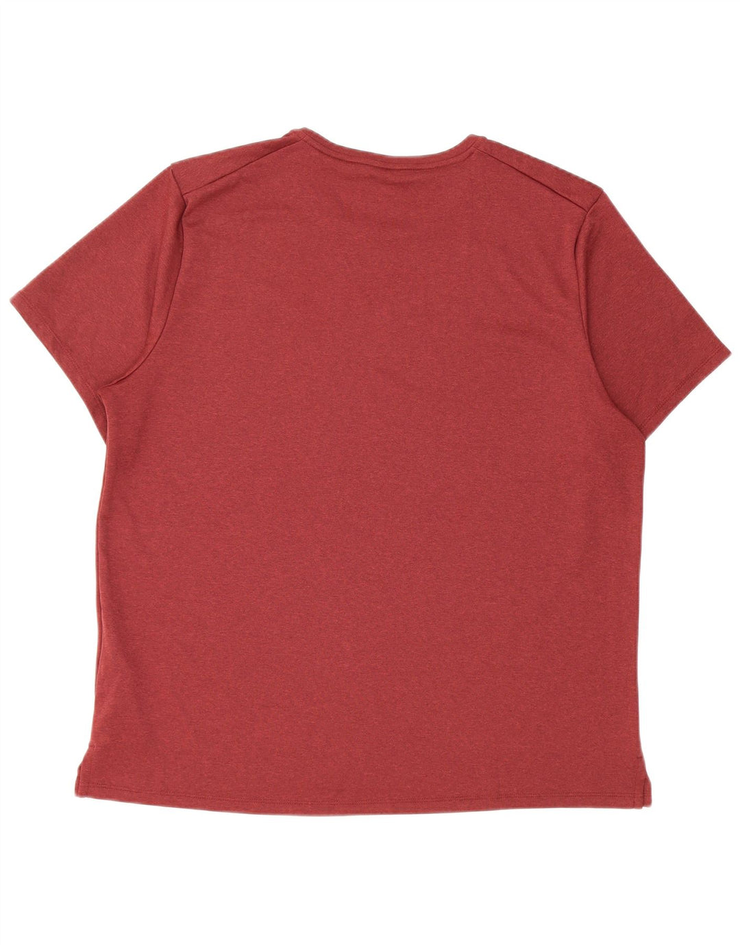 T-shirt da running Nike da uomo, taglia grande, in poliestere bordeaux