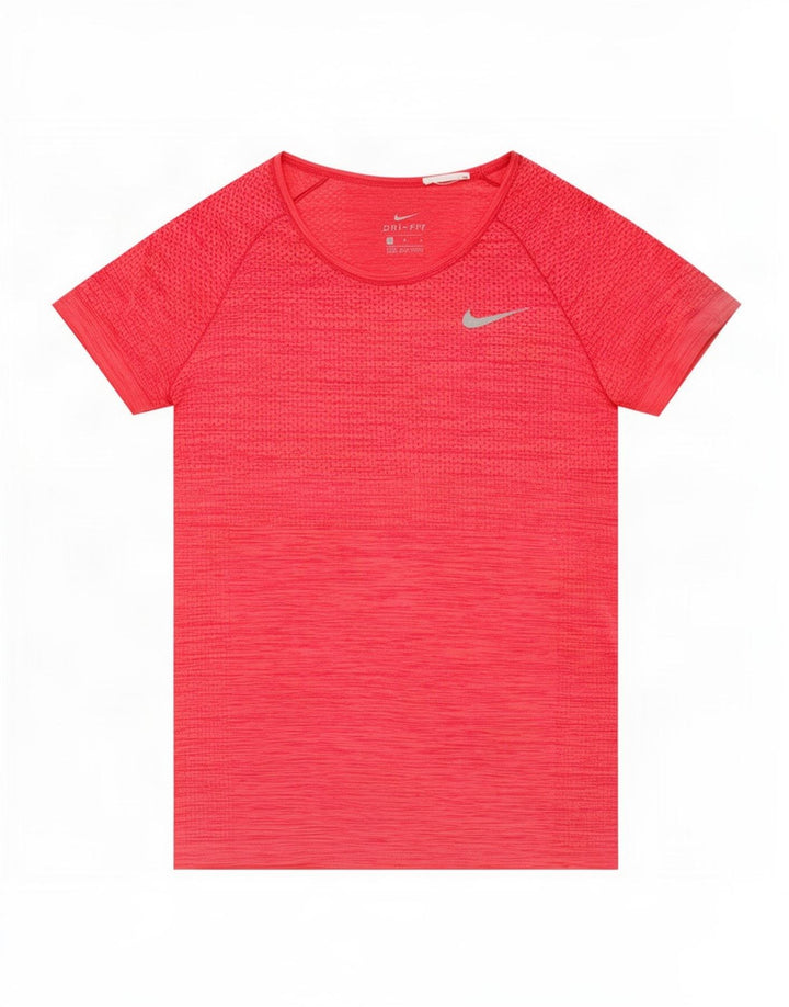 T-shirt Nike Dri Fit da uomo, piccola, rosa chiazzata