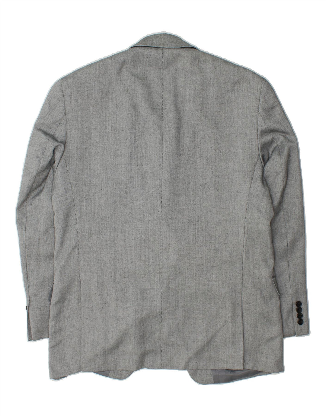 IZOD Mens 2 Button Blazer Jacket UK 42 XL Grey Polyester Vintage Izod and Second-Hand Izod from Messina Hembry 