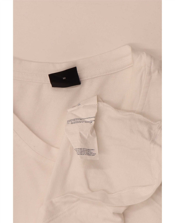 T-shirt grafica da uomo Hugo Boss Top in cotone bianco medio