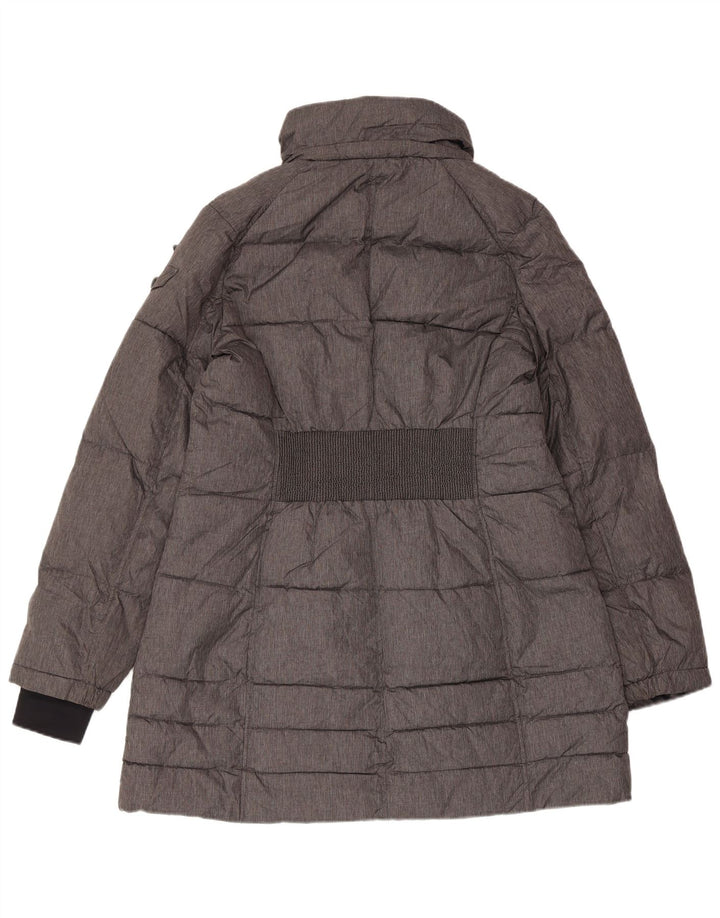 Cappotto imbottito da donna Nautica UK 16 grande nylon grigio