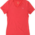 PUMA Womens T-Shirt Top UK 10 Small Pink Vintage Puma and Second-Hand Puma from Messina Hembry 