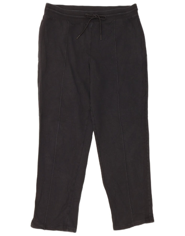 Pantaloni da tuta da donna Marks & Spencer UK 16 grandi cotone nero